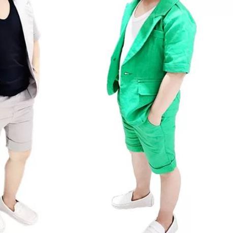 Setelan blazer anak laki - laki