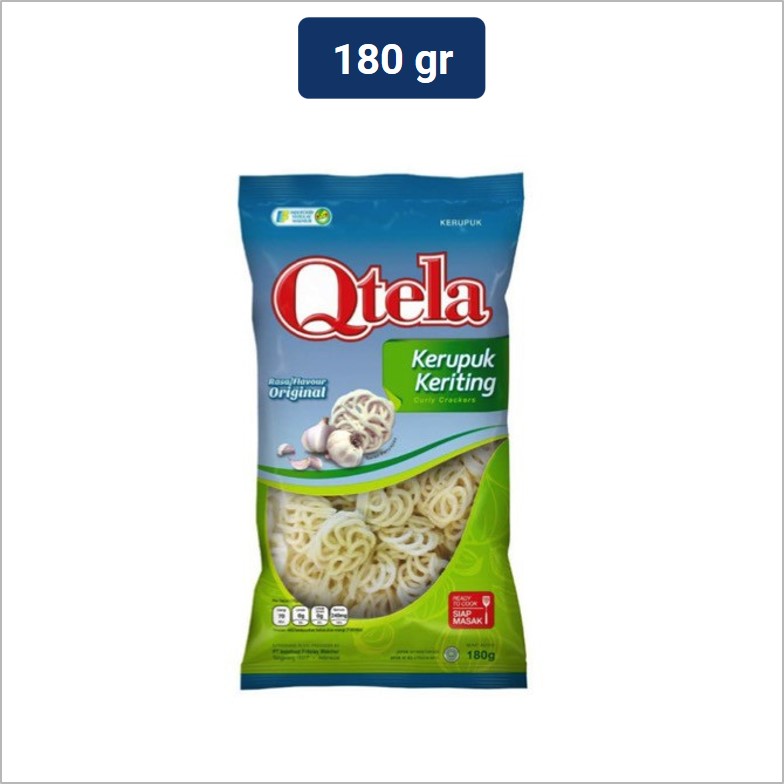 Qtela Kerupuk Keriting 180 gr