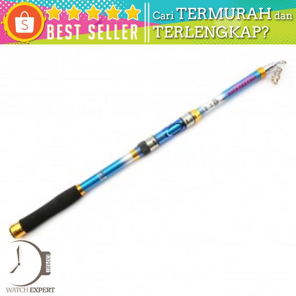 Joran Pancing Portable Telescopic Epoxy Resin 2.7M/6 - Yuelong Biru