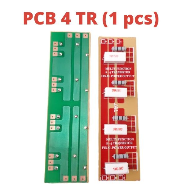 PCB TR FINAL 4 TR UNTUK 2 SET TRANSISTOR PINAL 4TR 2SET