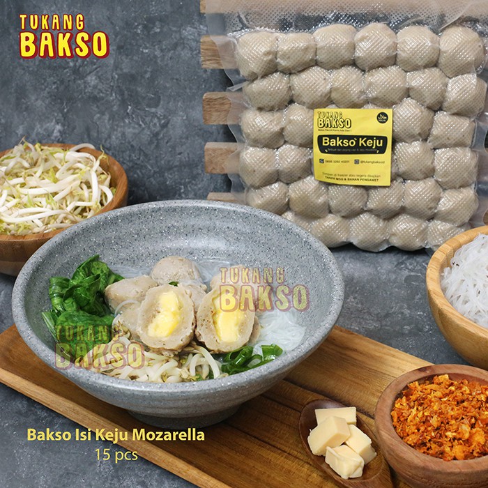 

Jual Bakso Kemasan Isi Keju 15 pcs Enak Sehat Bergizi dan Halal