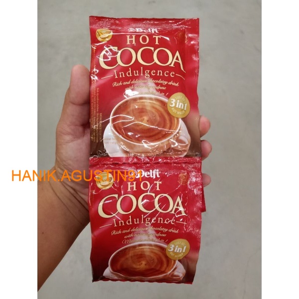 

Delfi Hot Cocoa Indulgence Minuman Serbuk Cokelat 10 x 25gr SS91