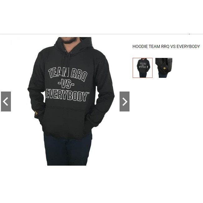 HOODIE TEAM RRQ VS EVERYBODY