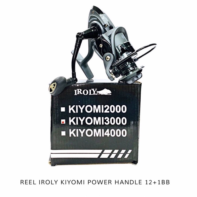 Reel | Spinning IROLY KIYOMI 3000 POWER HANDLE | 12+1BB