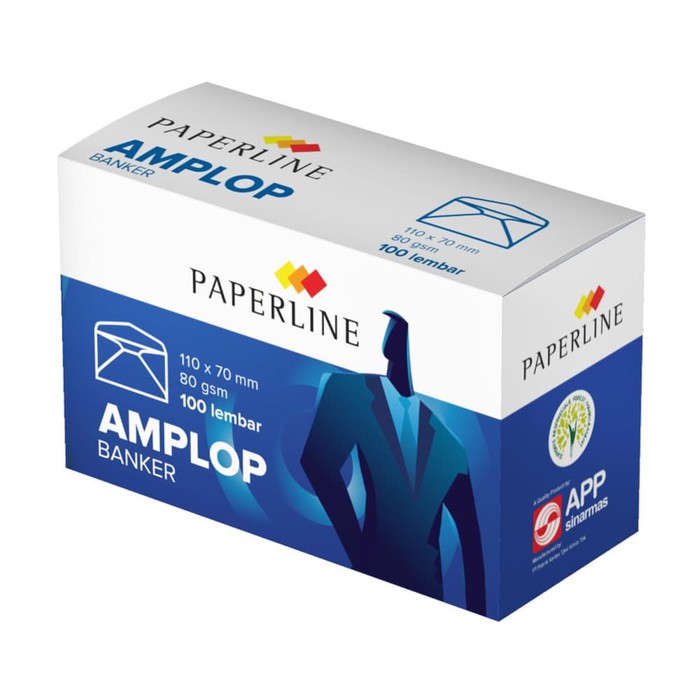 

(10 PCS) AMPLOP PAPERLINE 70X110MM 80 GSM