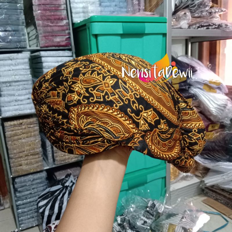 Blangkon Jogja / Motif Jarik - Semenromo