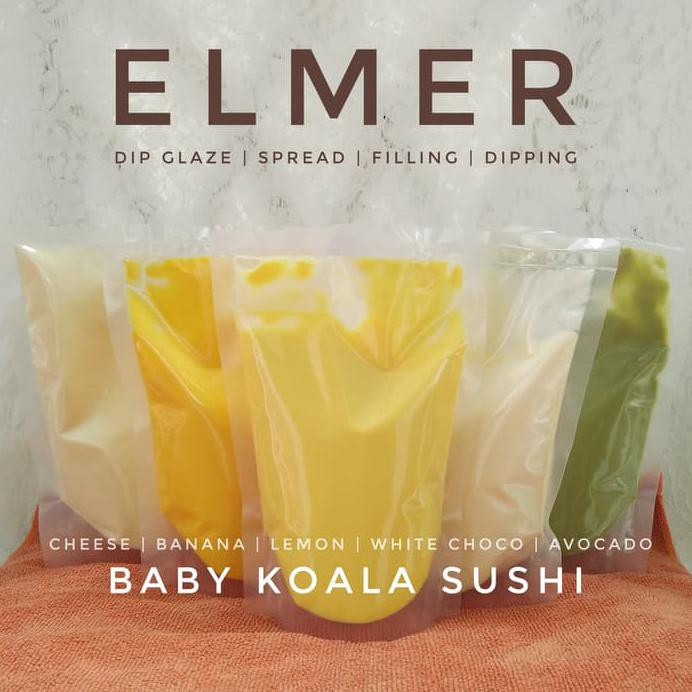 

ELMER ORANGE 500GR - SELAI SPREAD DIPPING GLAZE TOPPING DONUT JERUK