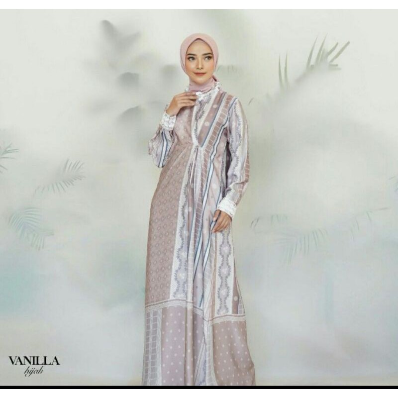 Edelweis dress Vanilla Hijab