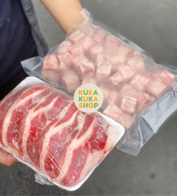 PROMO Bundling Wagyu Saikoro Cubes 500gr + US Shortplate 500gr