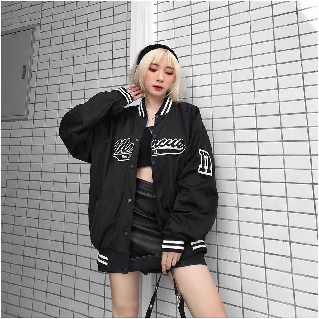 JAKET BASEBALL MARCUSS - JAKET KOREAN STYLE SPORTY