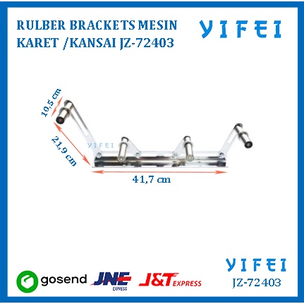 PRESSING BRACKETS/RULBER BRACKETS MESIN KARET/KANSAI KECIL YIFEI-72403