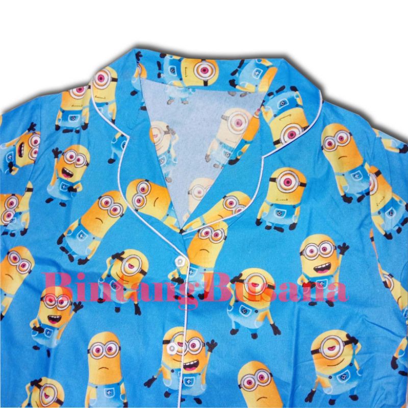 BajuTidurPiamaWanitaDewasaModelDresDaster