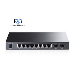 TP-LINK TL-SG2210P 8-Port Gigabit Desktop PoE Smart Switch with 2 SFP