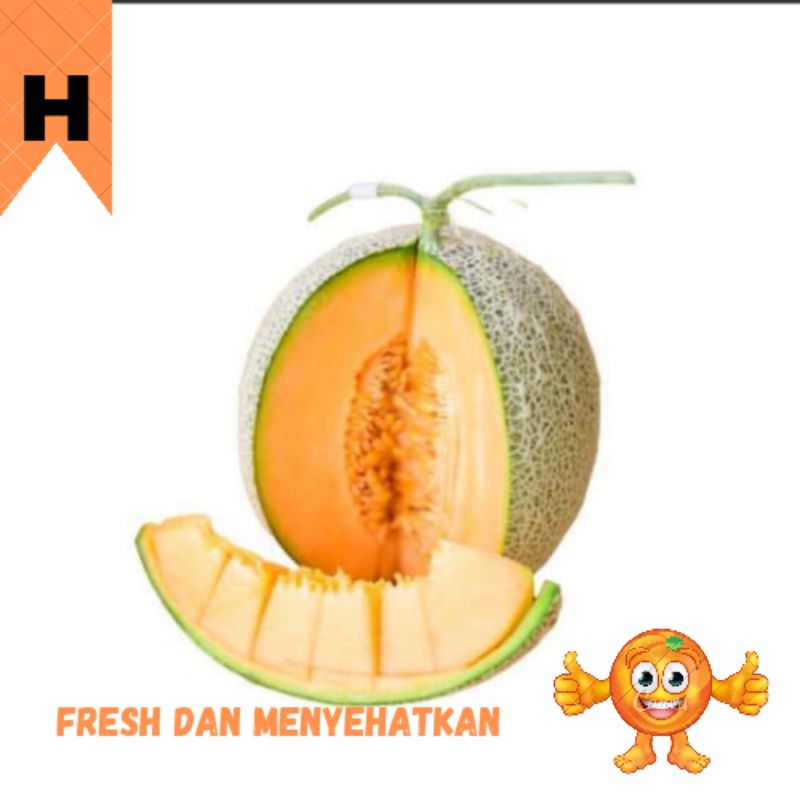 BUAH MELON ORANGE / BUAH