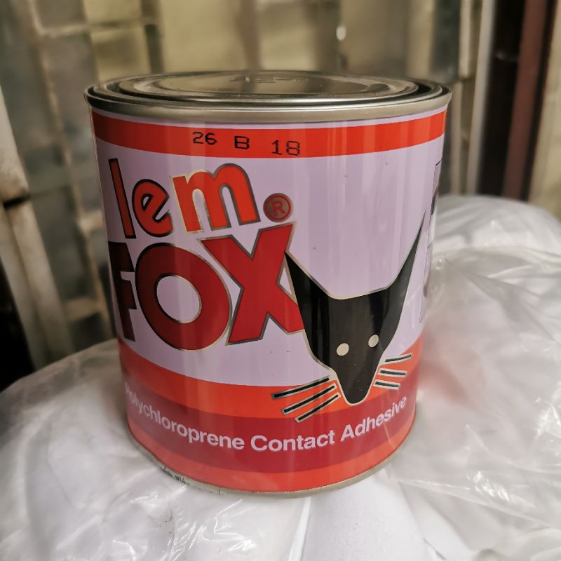 

Lem Kuning Fox Kaleng 600gr