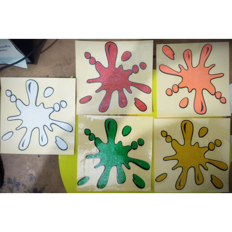 

stiker tetesan darah