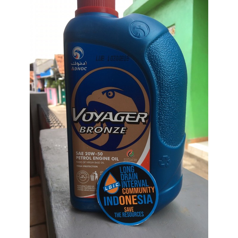 ADNOC VOYAGER BRONZE 20W50 SL 1 LITER