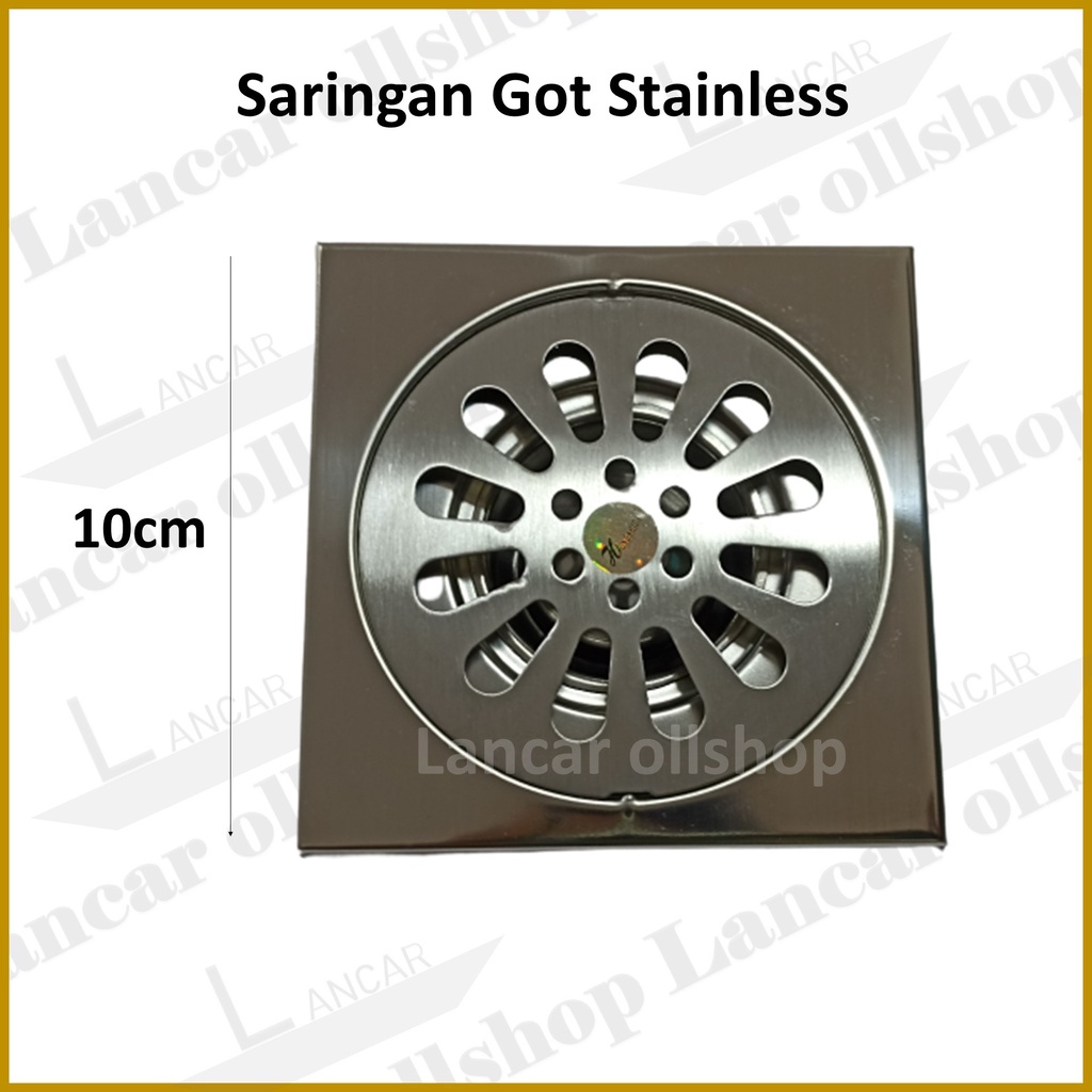 Saringan got stainless murah biasa