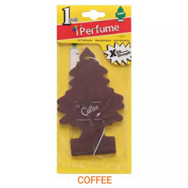 Parfum Mobil Gantung Kertas - Car Hanging Parfum - COFFEE