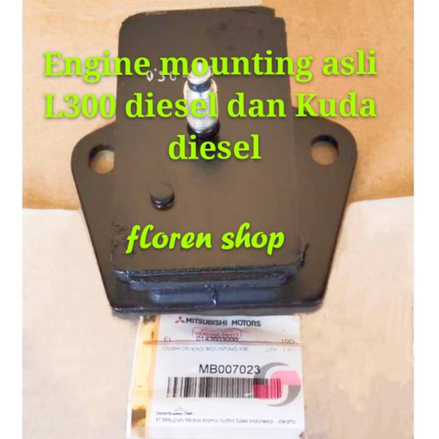 Engine mounting asli L300 diesel dan Kuda diesel