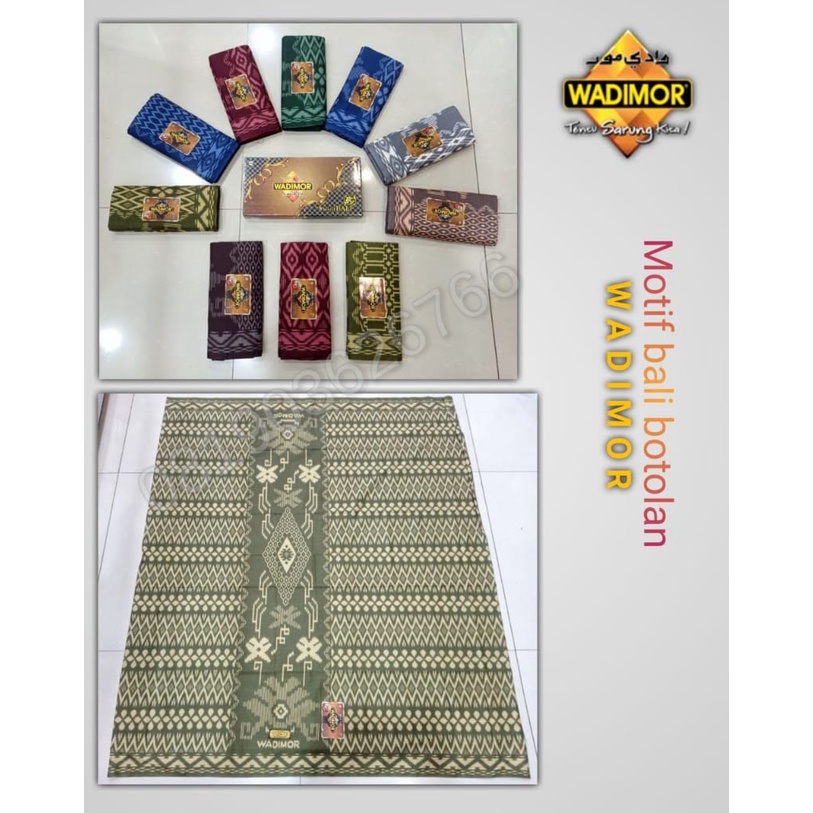 Sarung wadimor motif bali biasa bali 555 bali botolan harga grosir