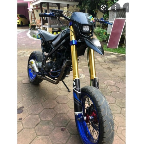 LAMPU POLYSPOT SUPERMOTO/SPAKBOR DEPAN SUPERMOTO/SPAKBOR DEPAN HUSQVARNA SUPERMOTO/LAMPU DAN SPAKBOR DEPAN SUPERMOTO