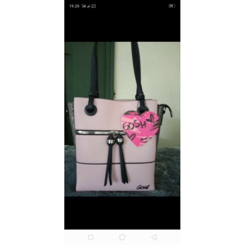 Tote bag Gosh pink