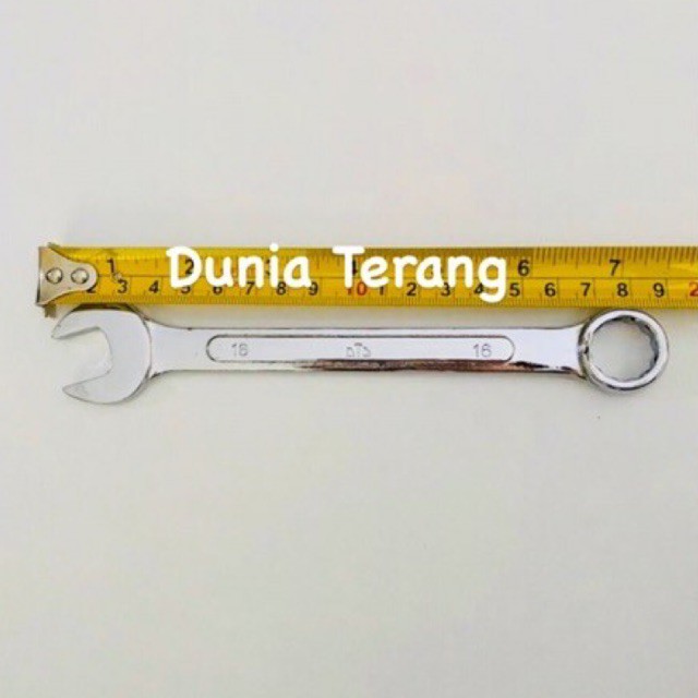 Kunci Ring Pas ATS 16 mm - Kunci kombinasi 16mm - Combination Spanner