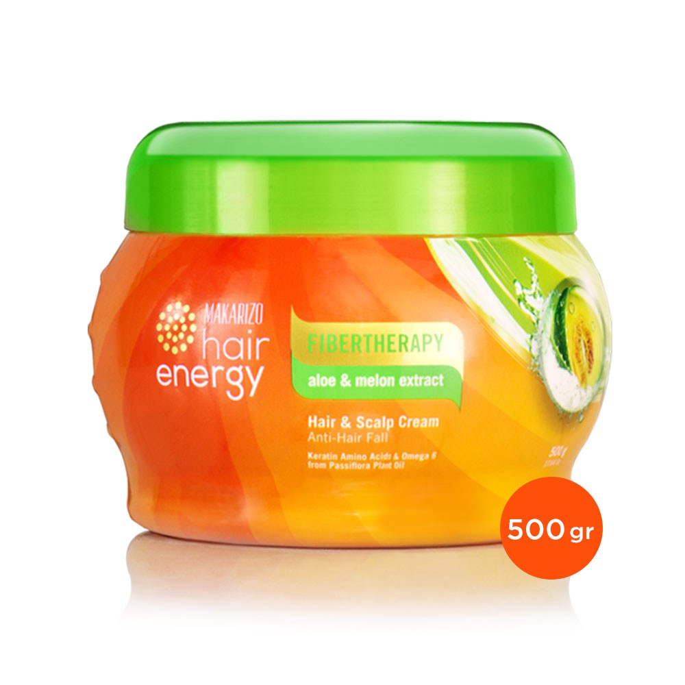 Makarizo - Hair Energy Fibertherapy Creambath (500 gr)