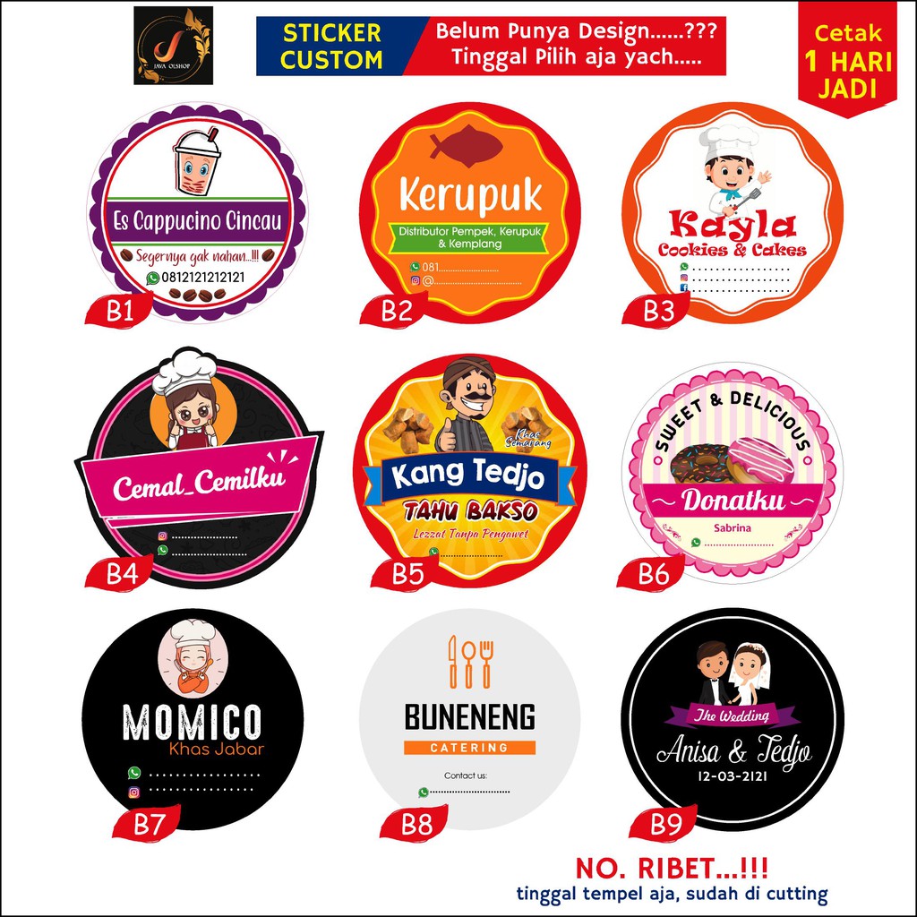 

STIKER PRODUK KEMASAN MAKANAN MINUMAN A3+CUTTING