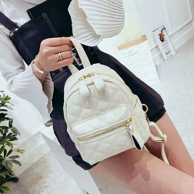 TAS IMPORT CANTIK DAN MURAH-TAS MINI RANSEL WANITA CANTIK