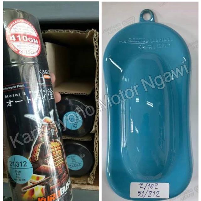 

Cat Samurai Paint 312 Blue / marine / aqua / biru laut / semprot pylox pilok