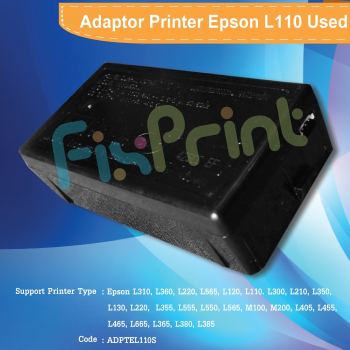 Adaptor Power Printer Epson L110 L120 L130 L210 L220 L300 L310 L350 L355 L360 L365 L380 L385 L121