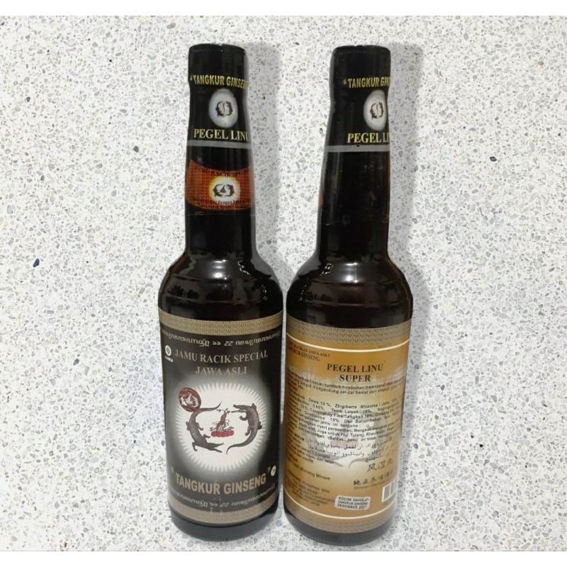 

Jamu Pegal Linu Tangkur Ginseng 650 ml.