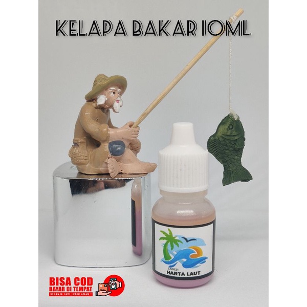 ESSEN KELAPA BAKAR 10ml (Harta Laut) ESSEN GACOR / ESEN JITU / ESSEN GALAK / ESSEN JUARA / ESSEN IKA