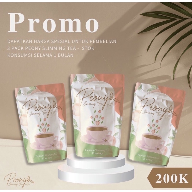 

PROMO 3 PACK PEONY SLIMMING TEA UNTUK 1 BULAN