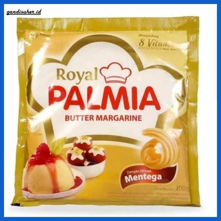 

Rettubagetnem- Palmia Royal Butter 200Gr | Royal Palmia Butter Margarine -Asli-Slii.