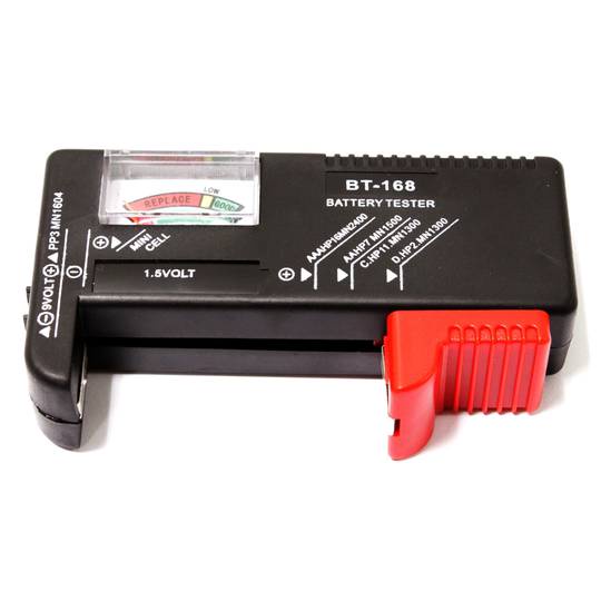 Universsal Battery Tester / checker Analog BT 168 / Alat Test Baterai | distshop