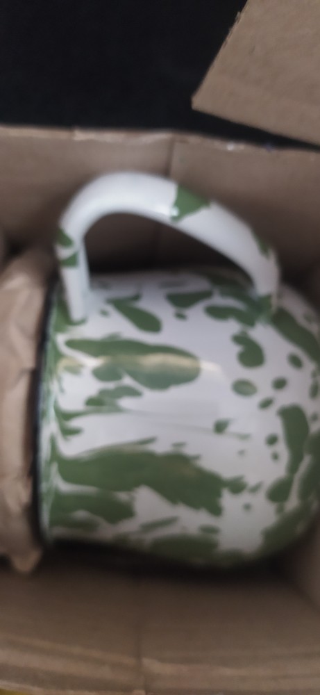 Teko Ceret Poci Jadul Army Vintage / Teko Unik Cebol - Food Grade