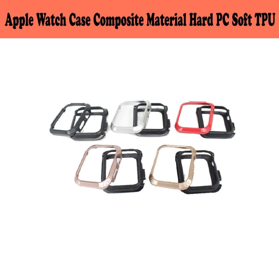 Apple Watch Series 4 Case 40/44mm Composite Material Hard PC Soft TPU