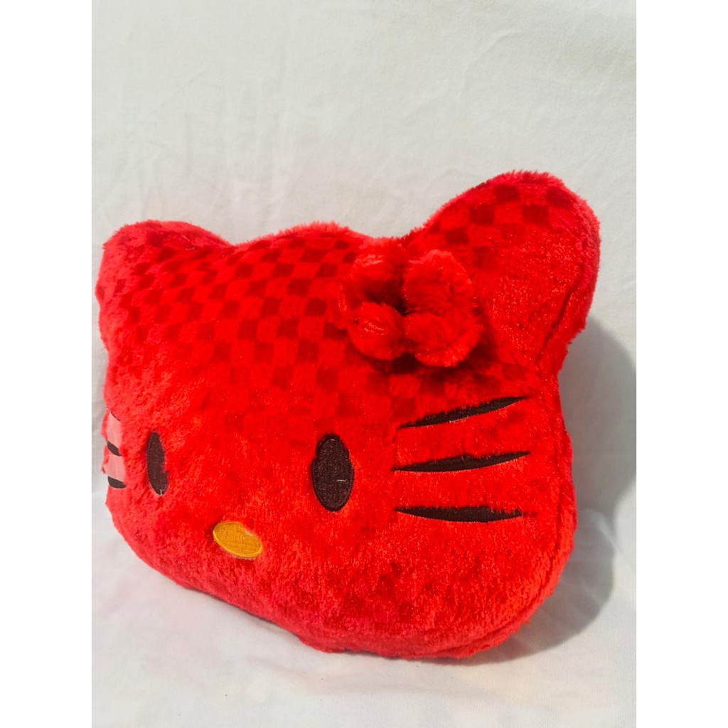 Bantal hello Kitty rasfur ukuran 35cm