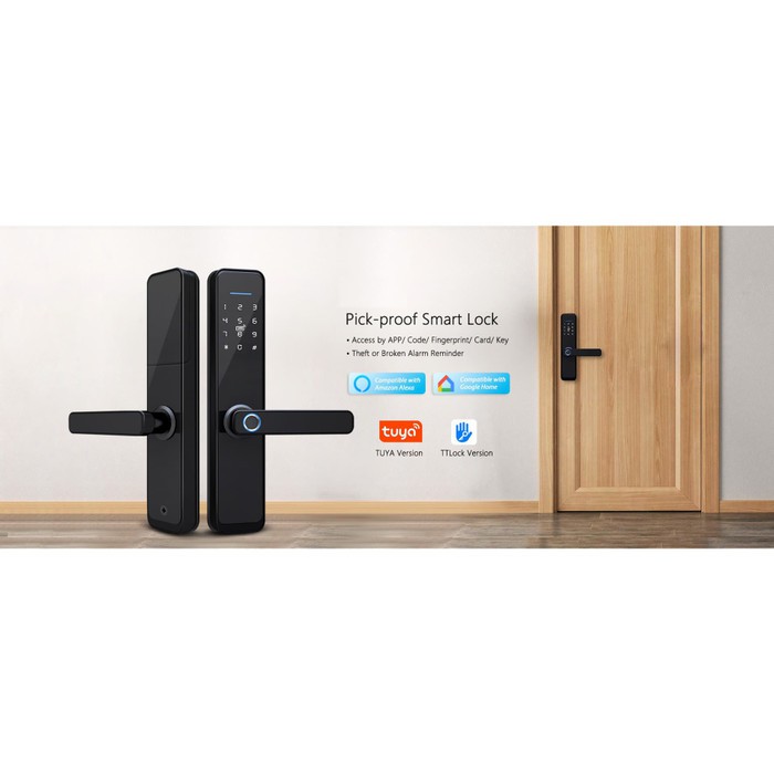 Jual Seyven Smart Digital Lock Access Door Kunci Pintu Digital Smart Door Shopee Indonesia