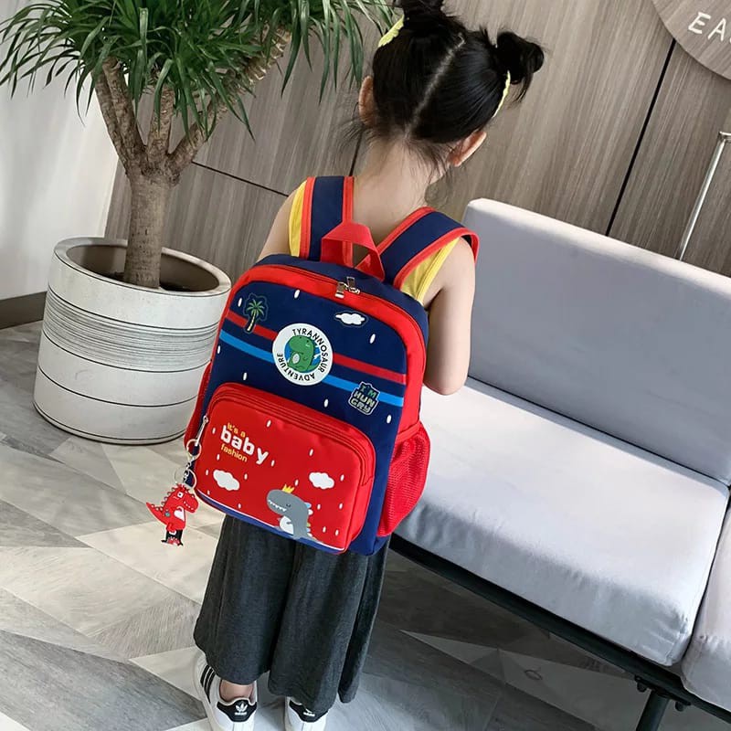 TAS RANSEL ANAK SEKOLAH / TAS ANAK REMAJA MOTIF GAMBAR LUCU