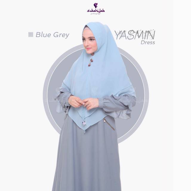 YASMINE DRESS BY SUKAHIJAB