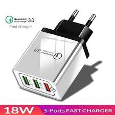 Qualcomm Universal 30W USB Quick charge 3.0 5V 3A Fast Charging QC3U-A