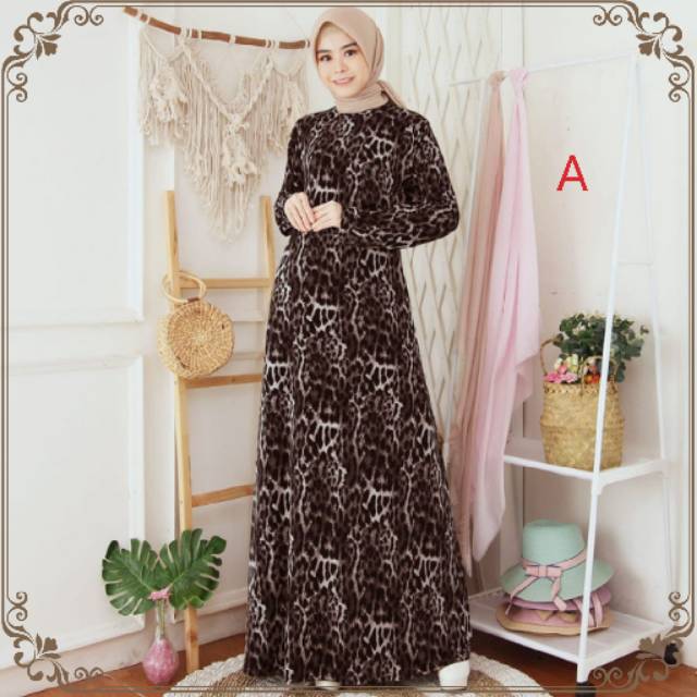 Belanja Berkualitas Fashion Muslimah Pakaian Wanita Baju Gamis Casual 0348now Shopee Indonesia