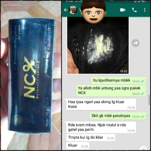 Cristax//NCX// solusi masalah kewanitaan//geser untuk melihat testi