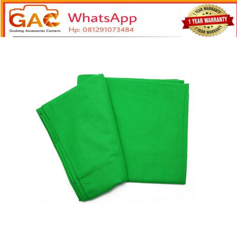 paket GAC stand background studio + kain background ambitfull green