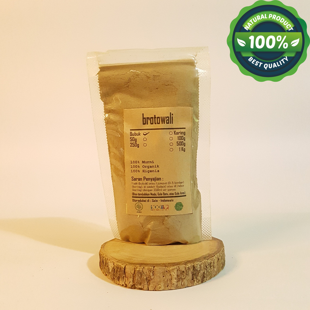 

BROTOWALI BUBUK 50gr - Tinospora cordifolia - MURNI - JSR - REMP
