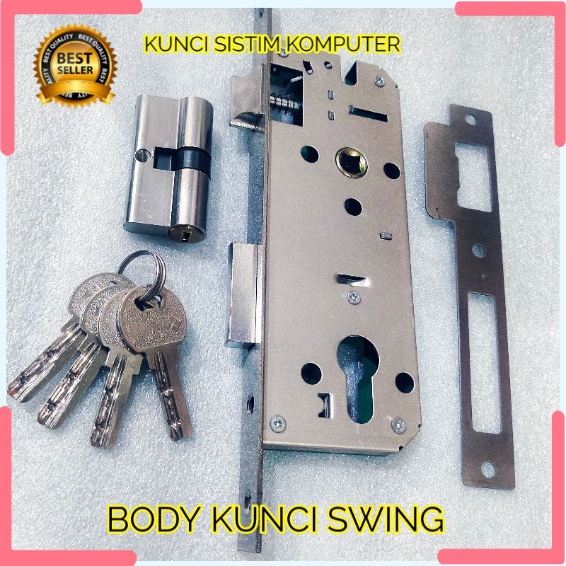 BODY KUNCI PINTU BODI KUNCI PINTU BODY LIDAH BODY SWING DALAMAN KUNCI PINTU SPAREPART KUNCI PINTU